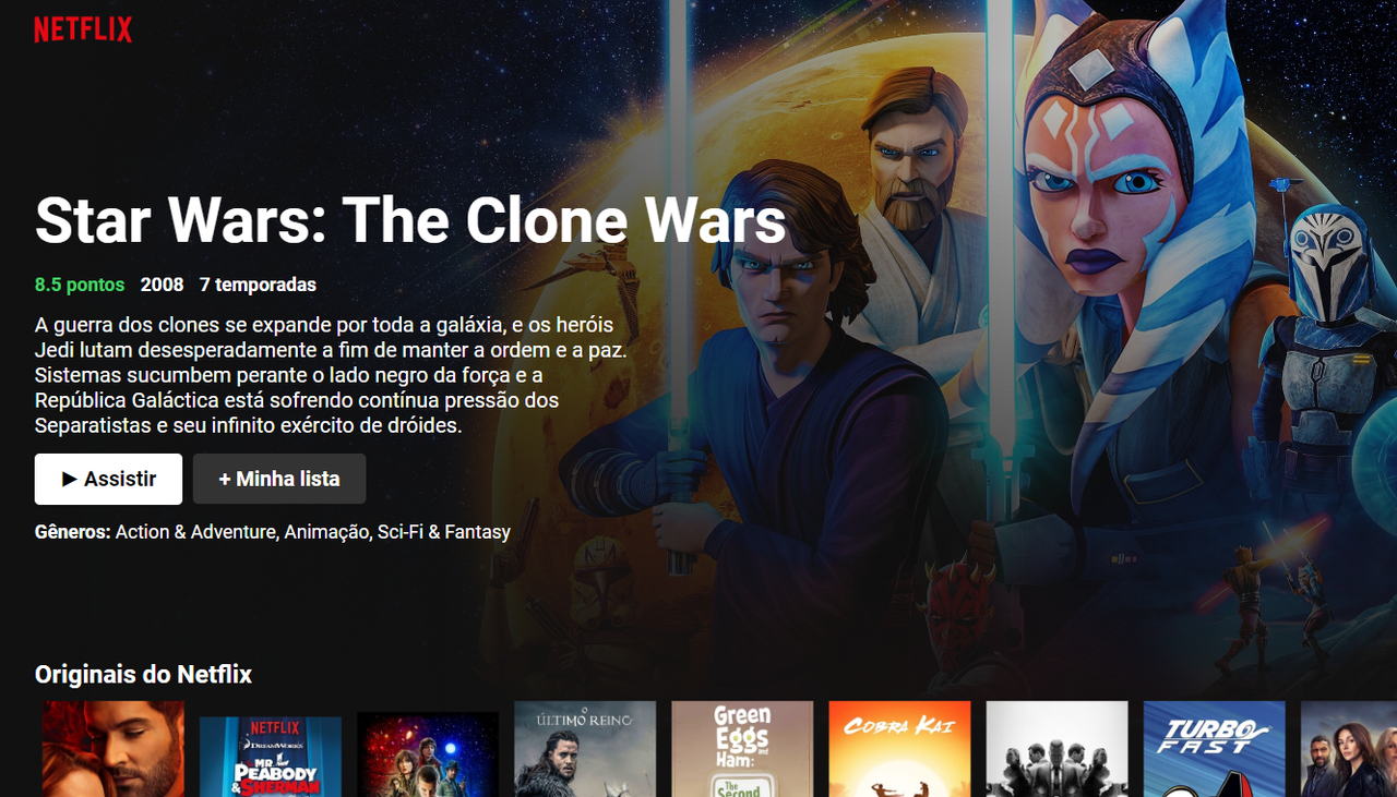 Netflix Clone screenshot