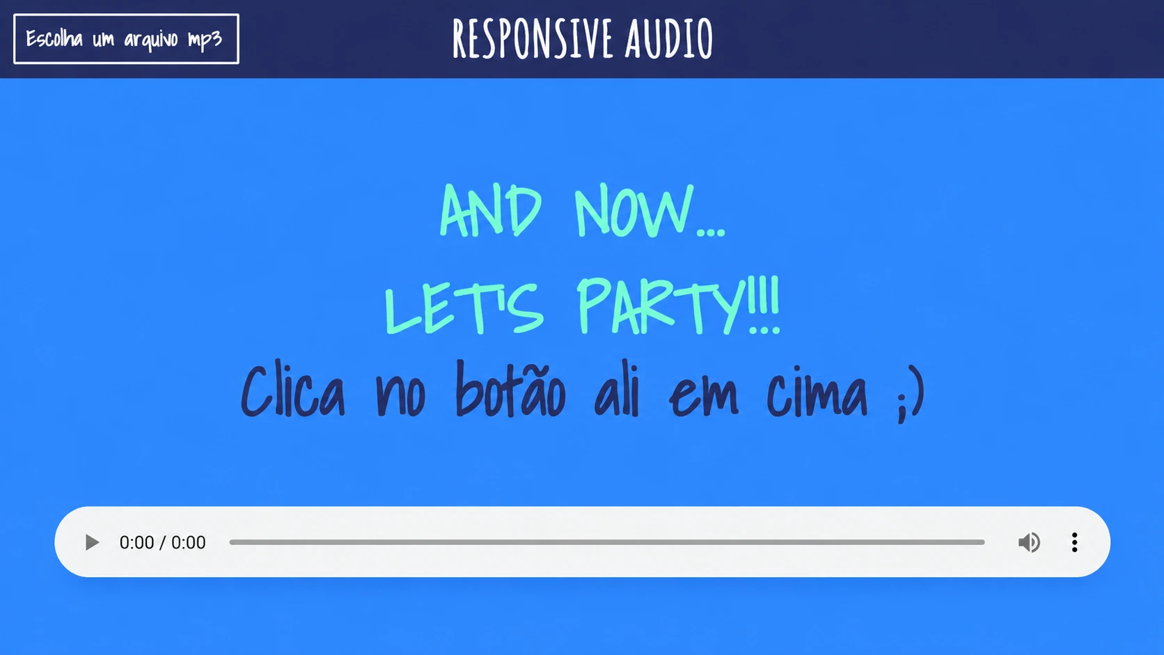 Audio responsive screenshot